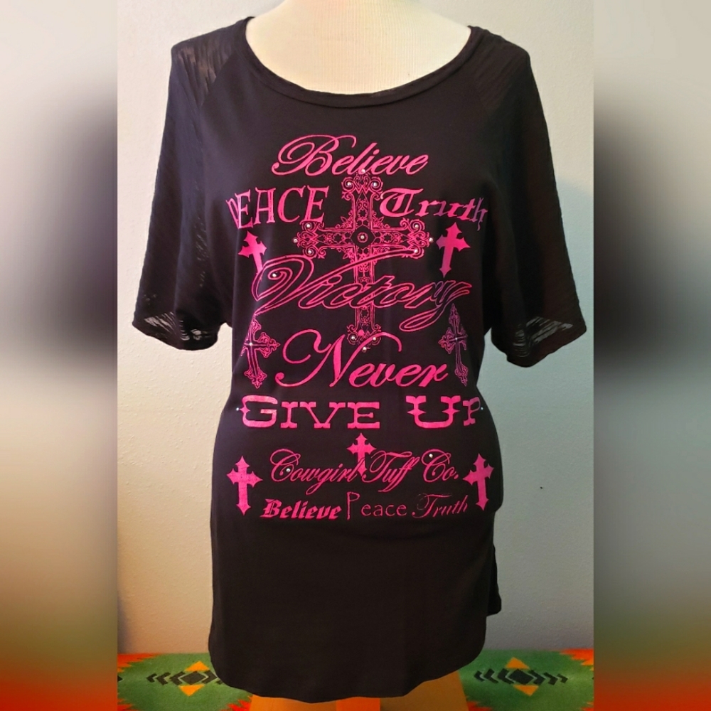 Cowgirl Tuff Co Shirt - X-Large